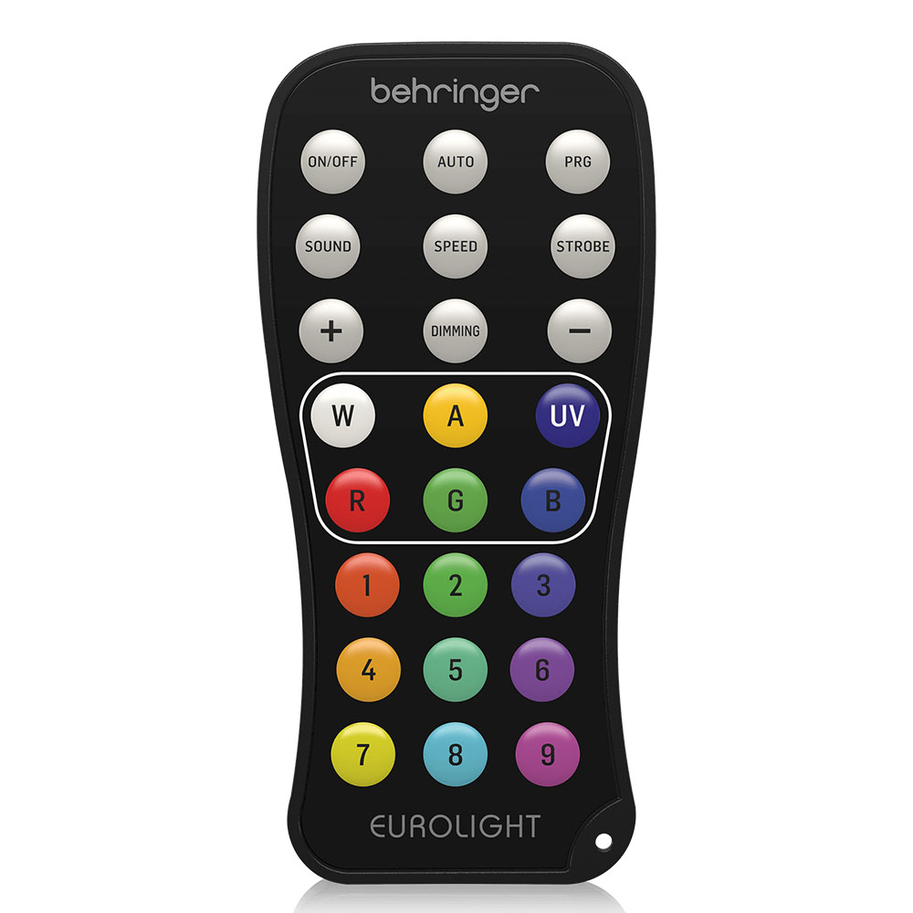 BEHRINGER EUROLIGHT IRC Ürünleri için Evrensel Uzaktan Kumanda