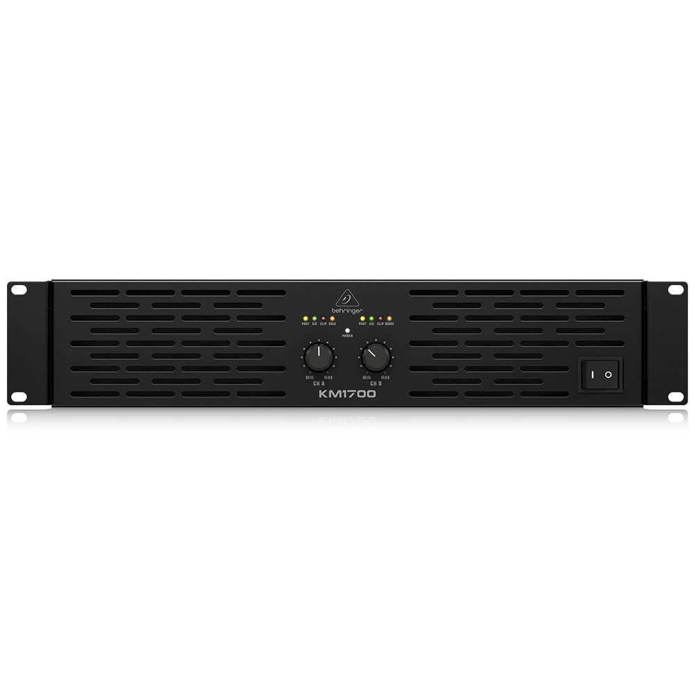 BEHRINGER KM1700 ATRli Profesyonel 1700 Watt Stereo Güç Amplifikatörü