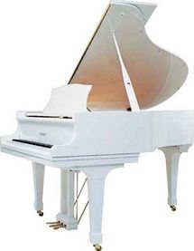 KAWAI GM-12G SN/WH/P  Baby Grand Parlak Beyaz 150 CM Kuyruklu Piyano