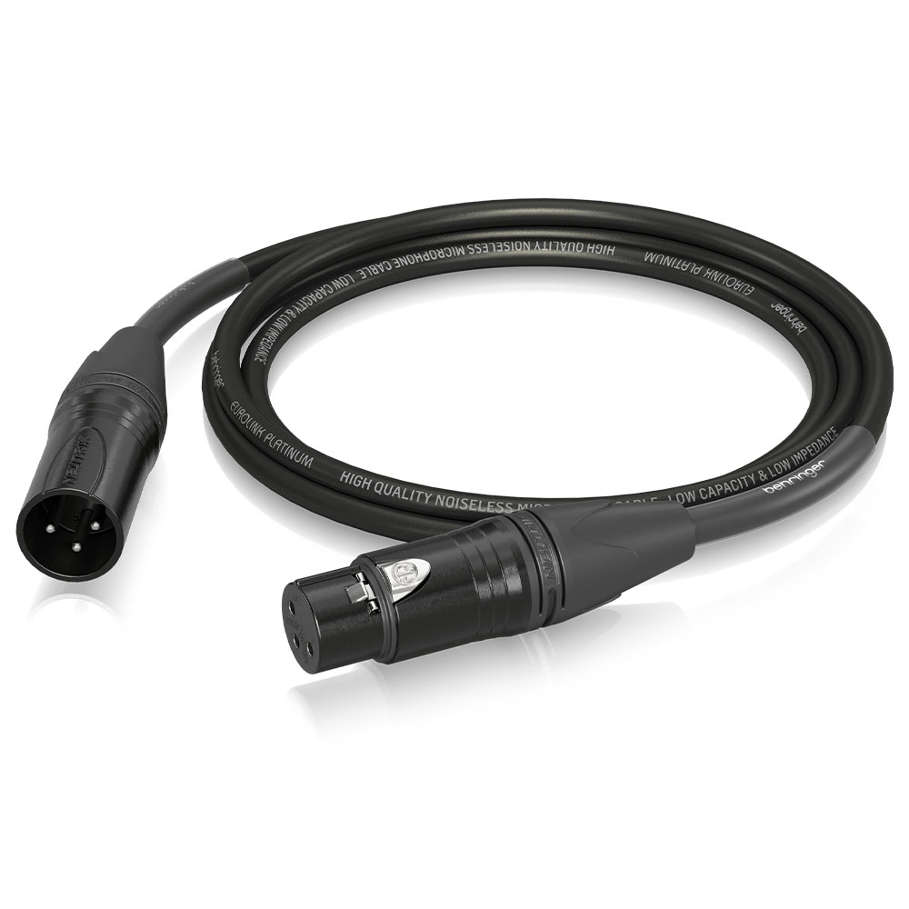 BEHRINGER Platin Performanslı 1,5 m (5 ft) XLR Konnektörlü Mikrofon Kablosu