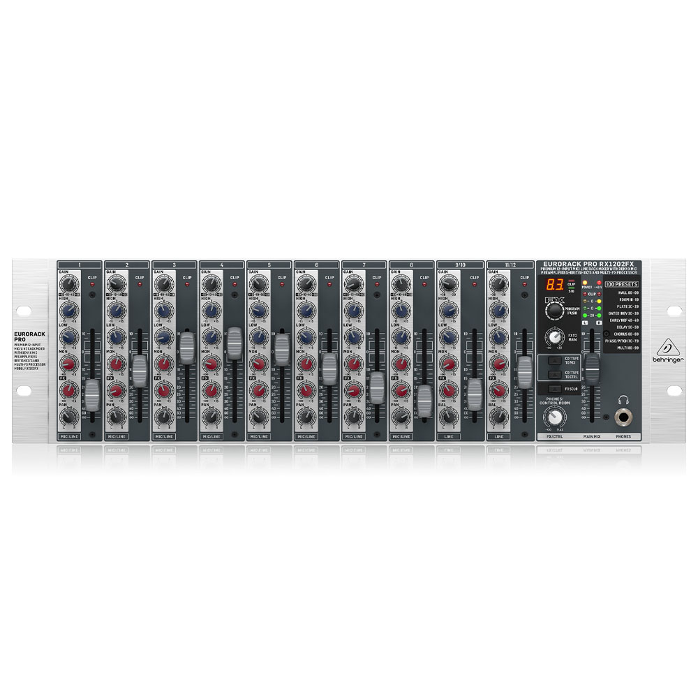 BEHRINGER XENYX Premium 12 Girişli Mic/Line Rack Mikser