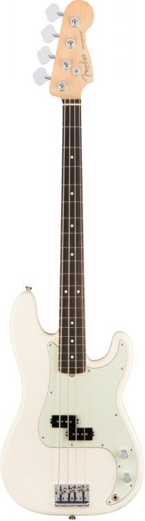 Fender American Pro Precision Bass Gülağacı Klavye Olympic White Bas Gitar