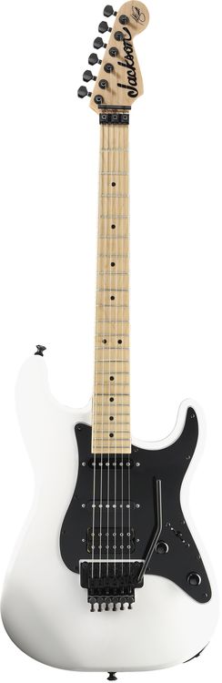 Jackson Adrian Smith Artist Serisi SDX Akçaağaç Klavye Snow White