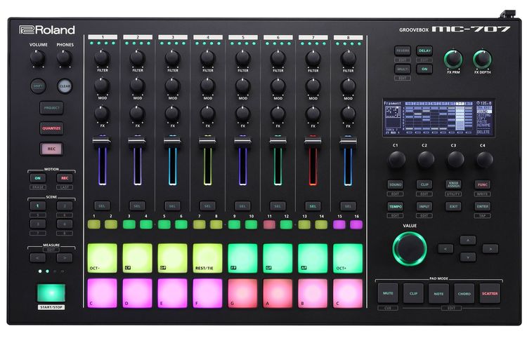ROLAND MC-707 Aira 8-Track Groovebox Fiyatı, Özellikleri | ZUHAL
