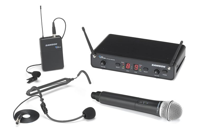 Samson　ワイヤレスマイク　セット　PA機器　CR288 SAMSON CR288 All-In-One Kablosuz Mikrofon Sistemi (518-566 MHz