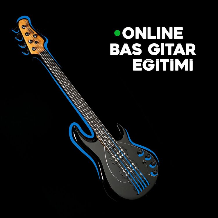 Uzaktan Birebir Online Bas Gitar Eğitimi (1 Aylık 4 Ders Eğitim Paketi)